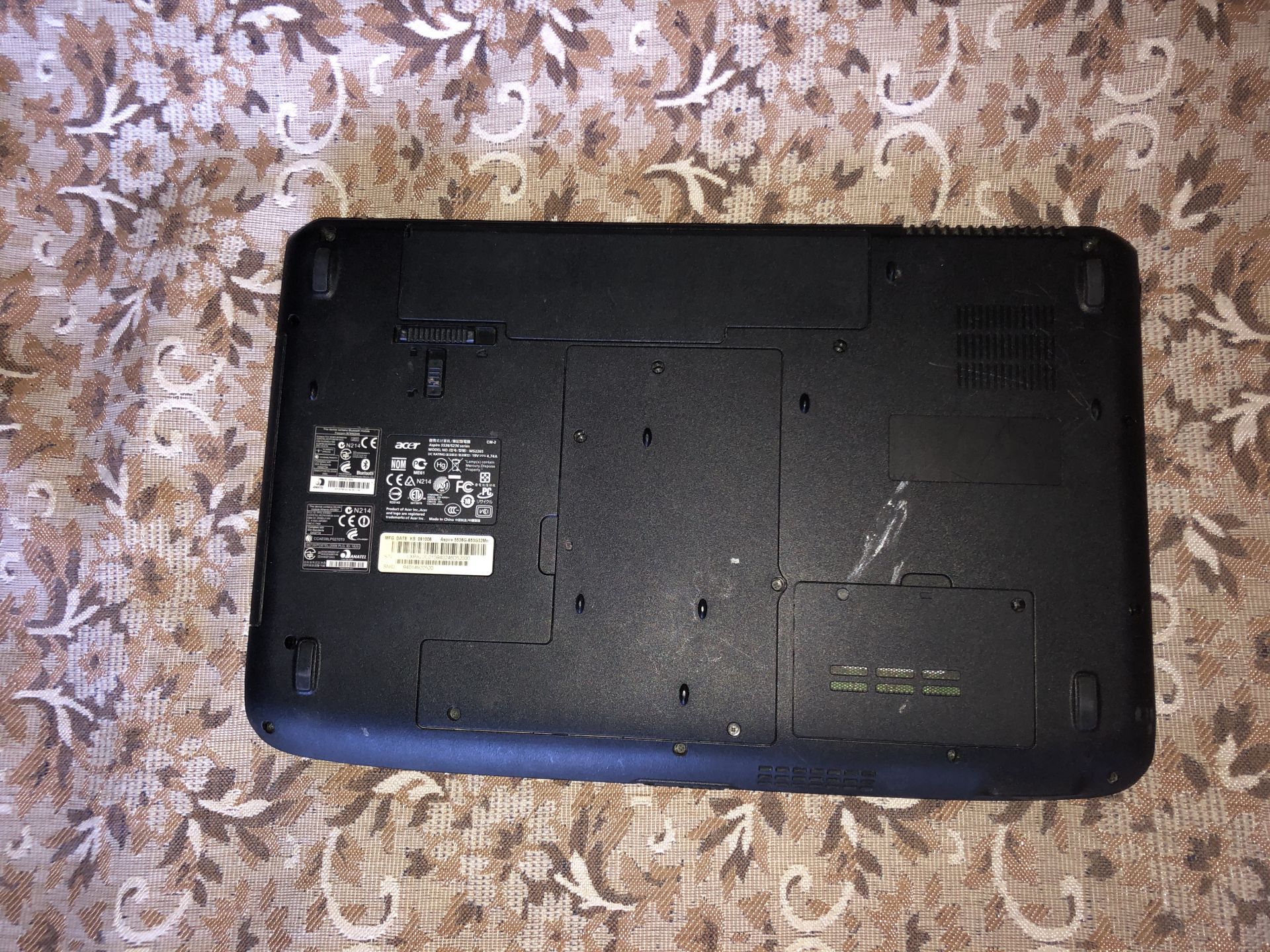 ноутбук Acer Aspire 5536G на частини - фото фото фото 1