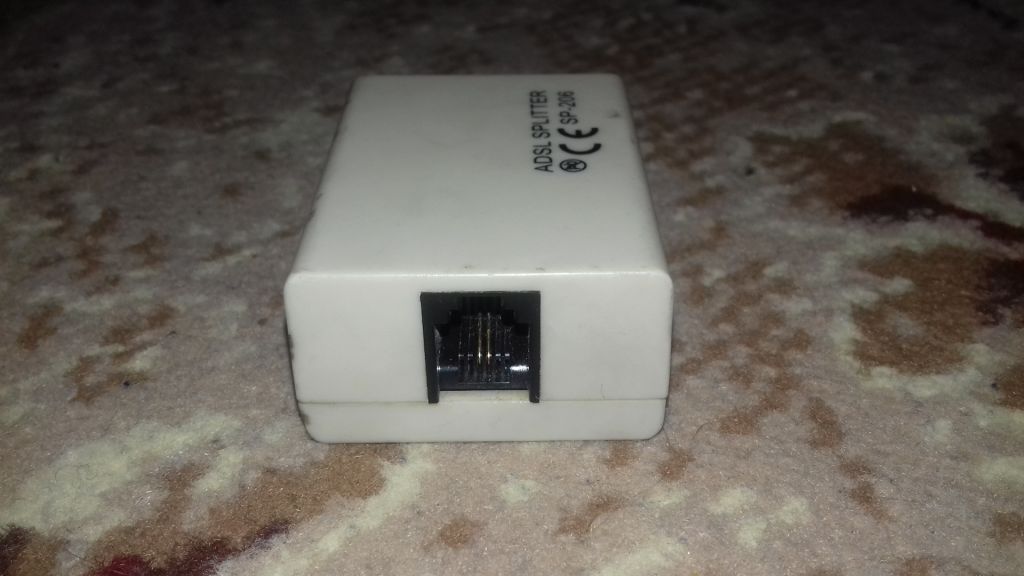 Сплиттер ADSL Splitter SP-206 разветвитель для модема и телефона - фото фото фото 6