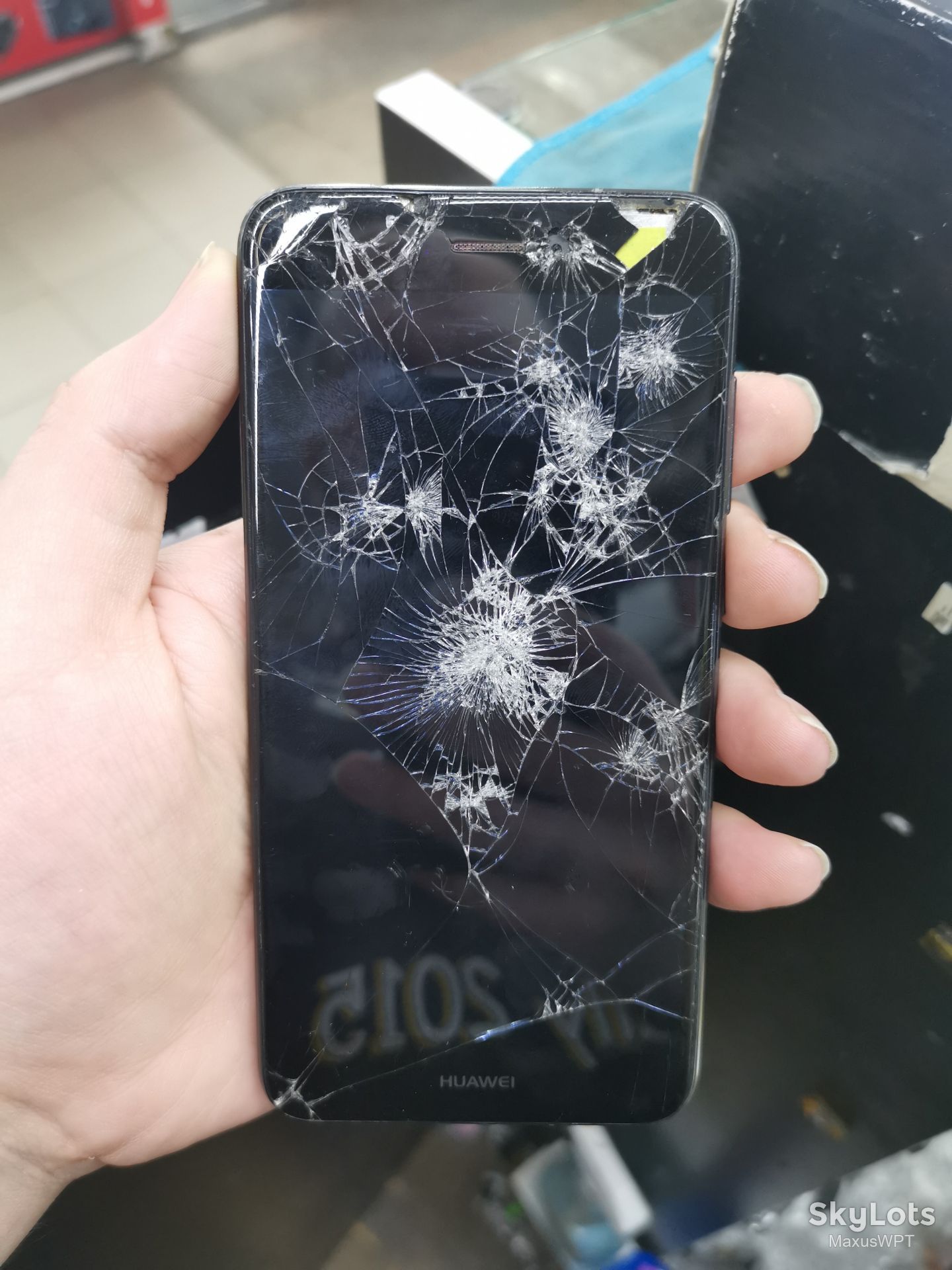 #329 Sklad Huawei P8 Lite 2017 3/16 black - фото фото фото 0