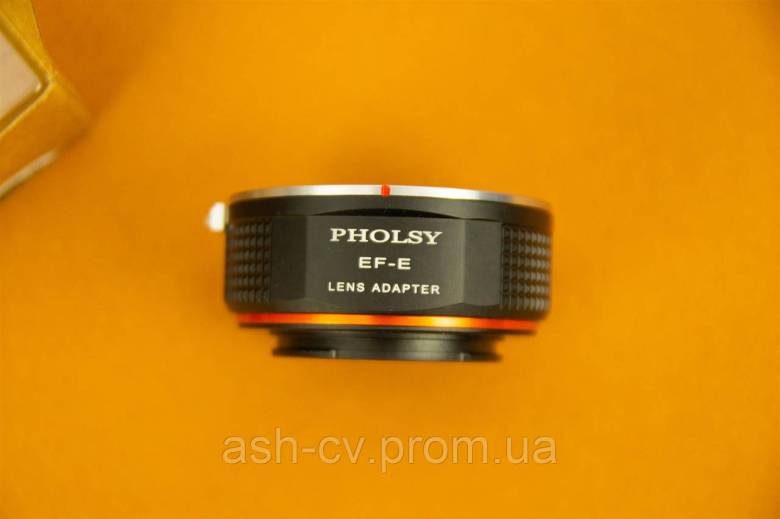 Адаптер, об&amp;#039;єктив, PHOLSY, EF-E, Canon, EF, Sony, S - фото фото фото 0