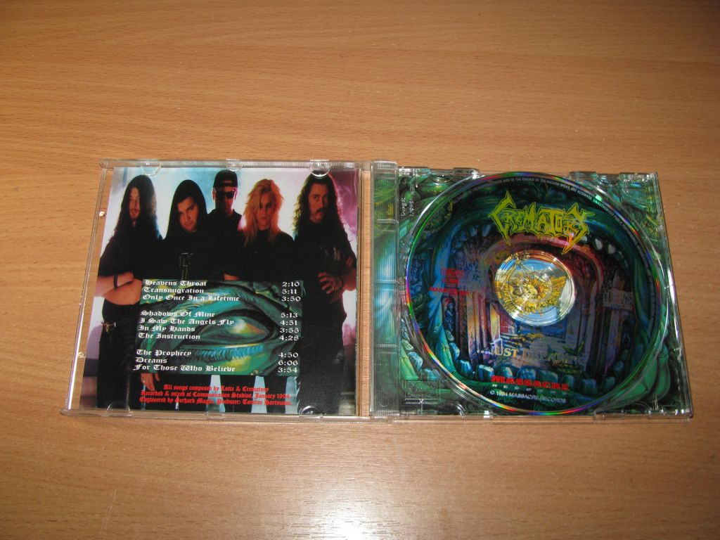 CREMATORY - Just Dreaming  (1994 Massacre 1st press) - фото фото фото 1
