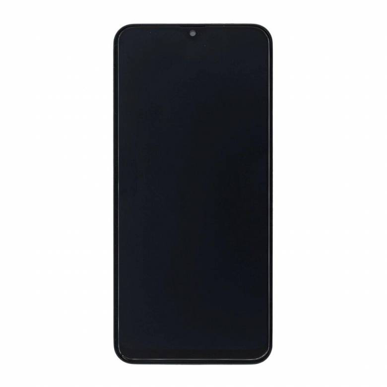 Дисплей Samsung A205F Galaxy A20 OLED черный + рамка - фото фото фото 2