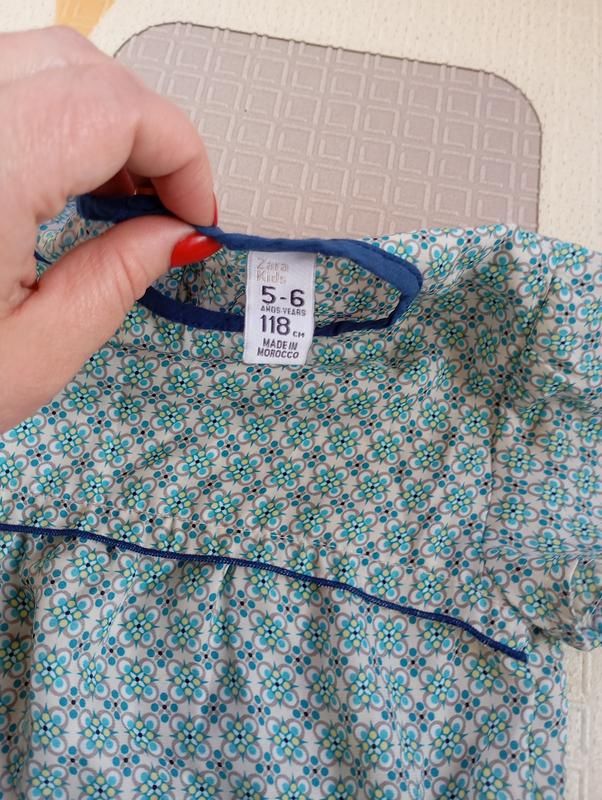 Туніка дитяча zara 5-6 р - фото фото фото 3