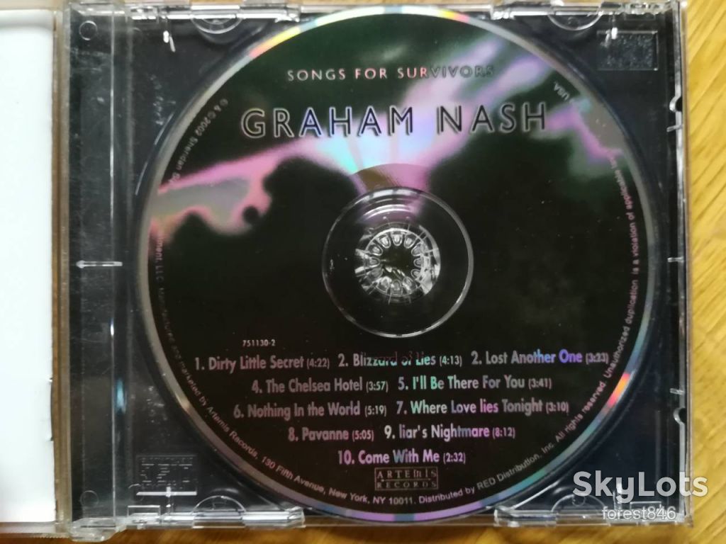 Graham Nash-Songs for survivors-состояние: 5 - фото фото фото 5