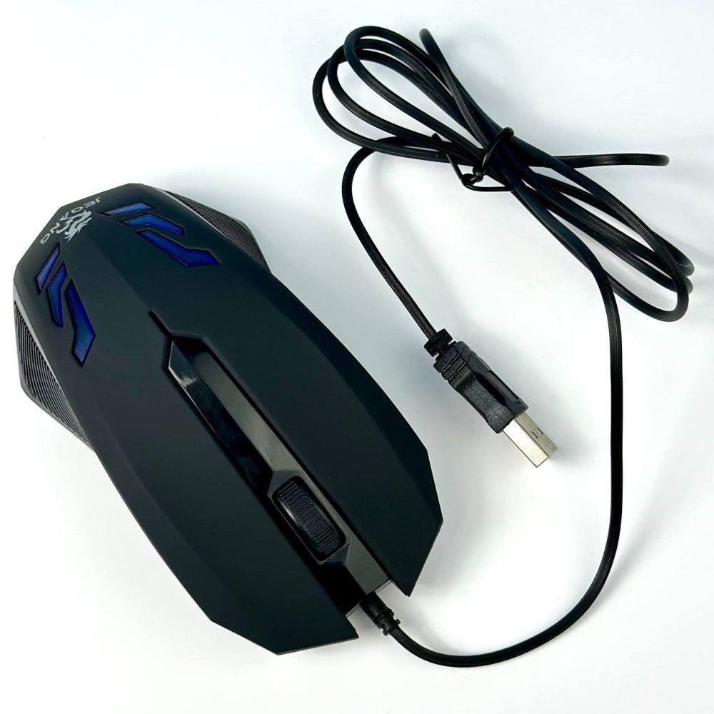 Фірмова геймерівська мишка з RGB підсвіткою JEQANG JM-032 - фото фото фото 1