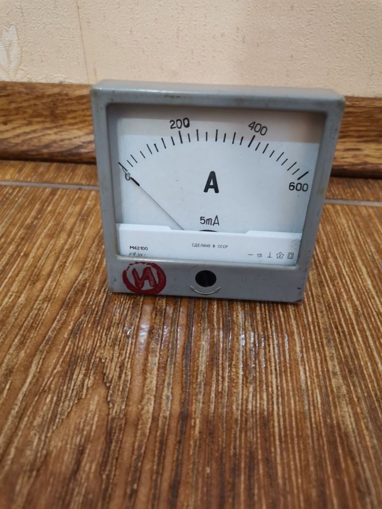 Амперметр постоянного тока 600А - фото фото фото 0