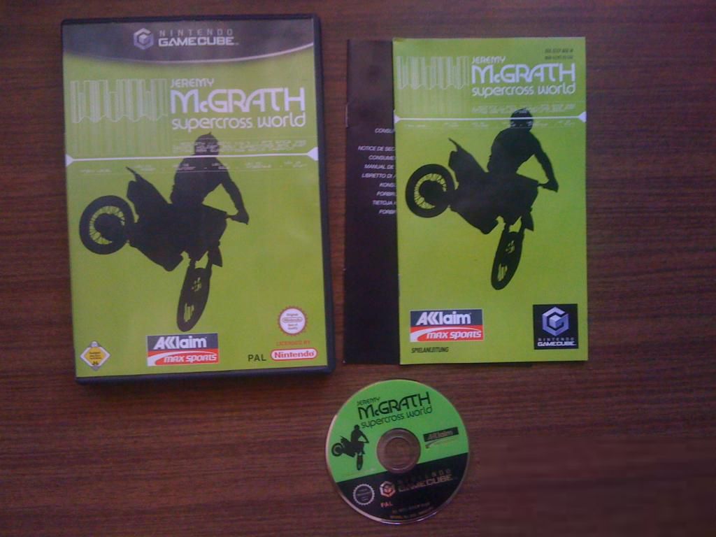 Игра на Nintendo Gamecube "Jeremy McGrath Supercross World"      (PAL) - фото фото фото 0