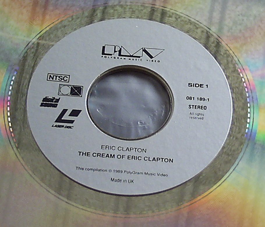 ERIC CLAPTON The Cream Of Eric Clapton CD VIDEO EX- - фото фото фото 2