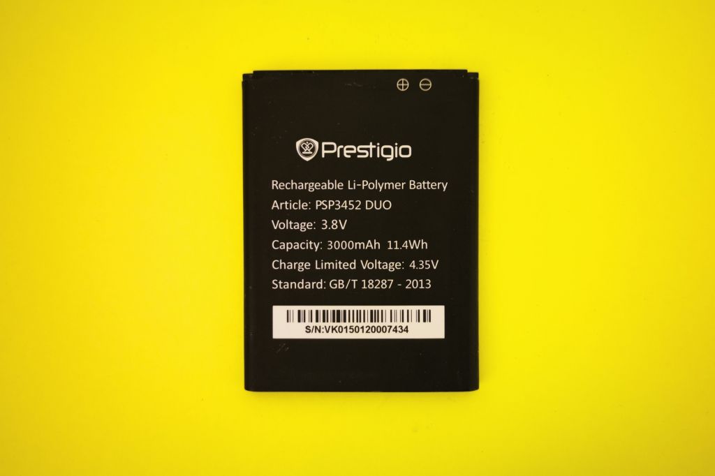 Аккумулятор Оригинал акб Prestigio MultiPhone 3452 PSP3452  (3000mAh) - фото фото фото 0