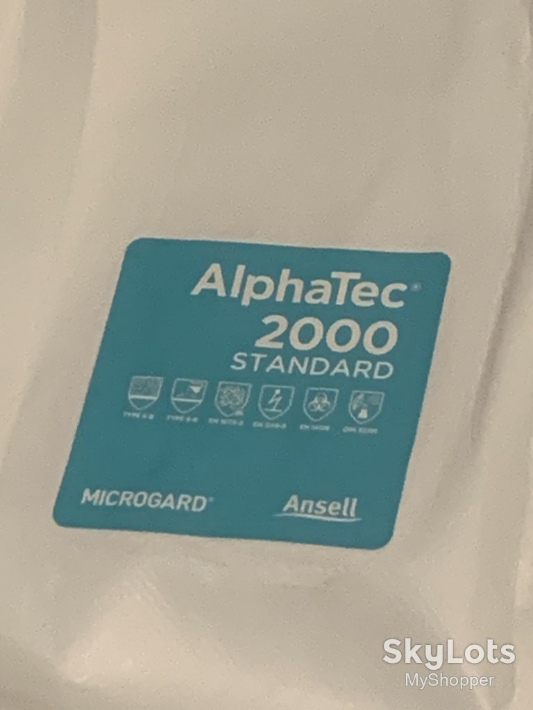 Комбінезон захисний Ansell AlphaTec Standard 2000 XL білий Н1889 багаторазовий  Покращене рішення - фото фото фото 3