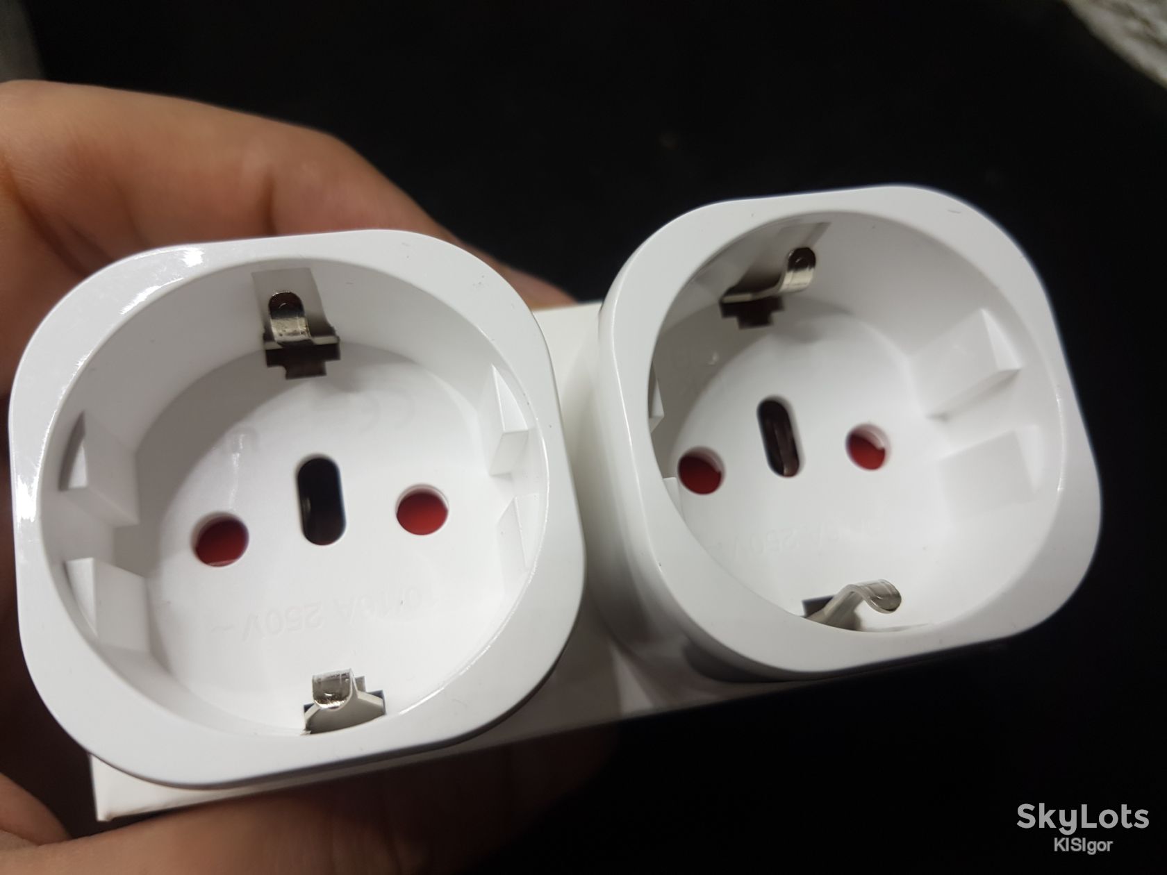 Набір мережевих адаптерів Bigfish EU to USA Plug Adapter  (2 Pack) *80983 - фото фото фото 4