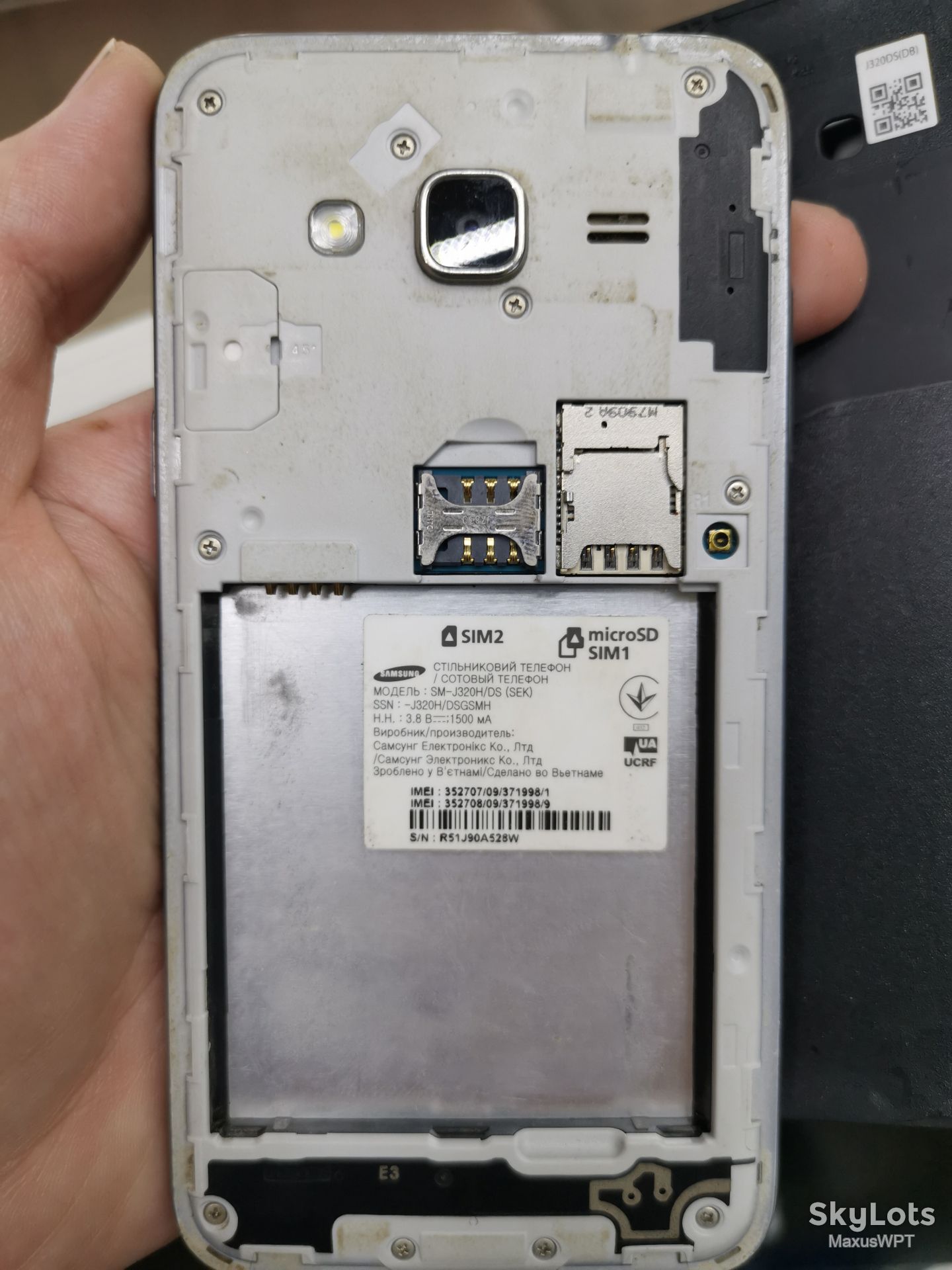#438 Sklad samsung j320 black 1 9 - фото фото фото 3