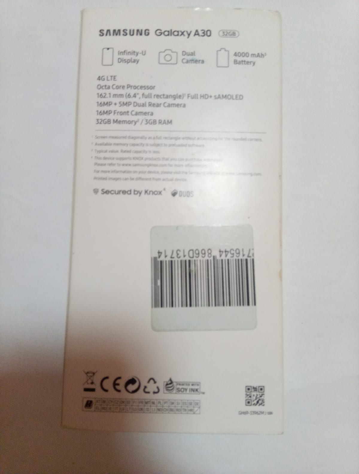 Смартфон Samsung A30   (SM-A305FN/DS) на запчастини     (робоча плата) - фото фото фото 2