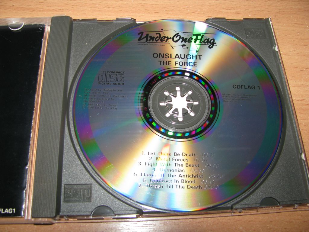 ONSLAUGHT - The Force  (1988 Under One Flag 1st press) - фото фото фото 2