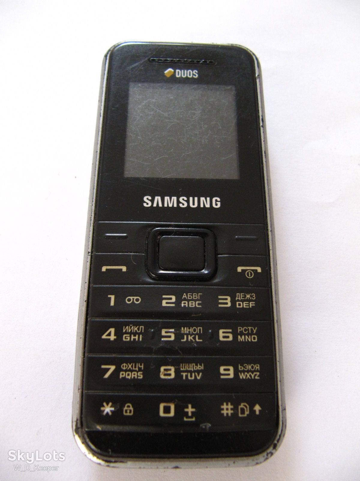 Samsung GT-E1182 з зарядкою та батареєю, робочий, кнопковий мобільний телефон - фото фото фото 3