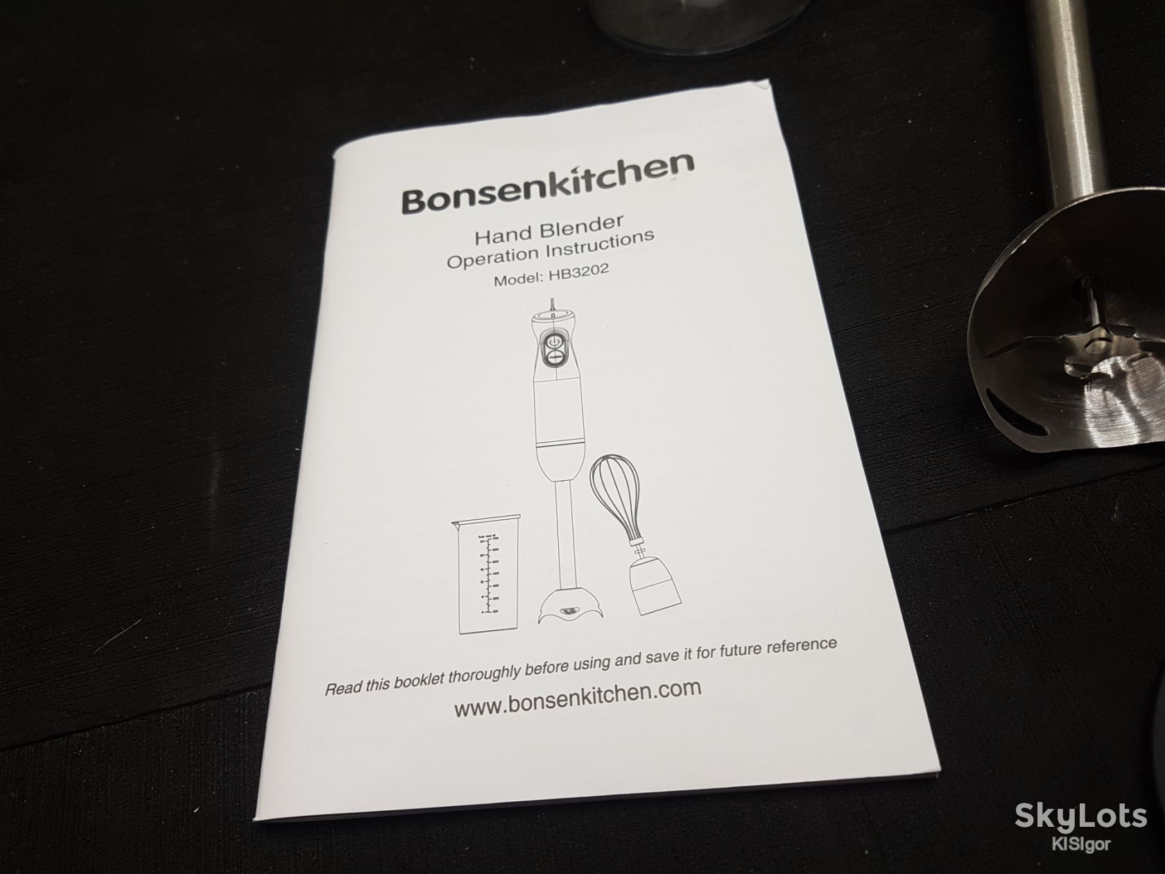 Занурювальний блендер Bonsenkitchen *80815 - фото фото фото 5