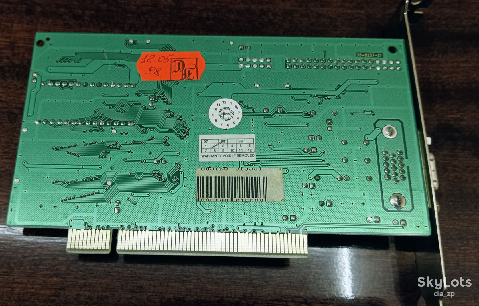 Ретро видеокарта PCI — S3 Trio64V2/DX 2MB  (100% Рабочая, Раритет 1997г) - фото фото фото 7