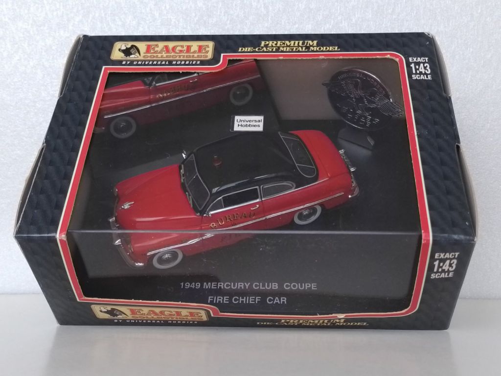 Mercury Club Coupe Fire 1949.UH Universal Hobbies -3901- - фото фото фото 2