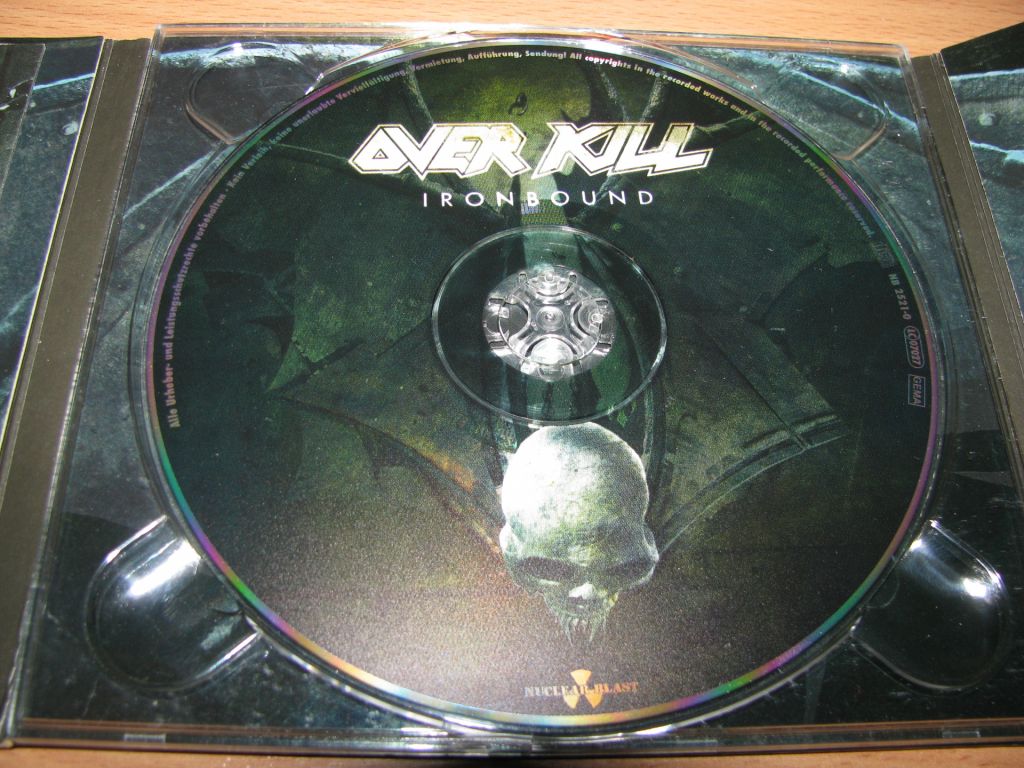 OVERKILL - Irondbound  (2010 Nuclear Blast DIGI 1st press) - фото фото фото 2
