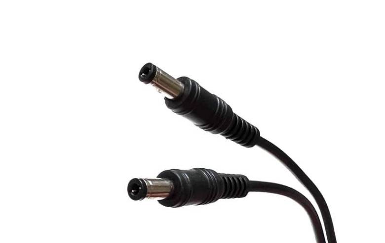 Разветвитель-переходник на (2x) 5.5x2.1(2.5)mm з 5.5x2.1(2.5)mm (Female) 40см 22AWG (A class) 1 день - фото фото фото 1