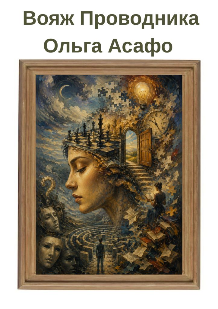 Картина Вояж Проводника Автор Ольга Асафо - фото фото фото 0