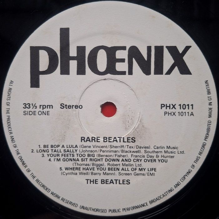 The Beatles - Rare Beatles - 1962.  (LP). 12. Vinyl. Пластинка. UK. - фото фото фото 2