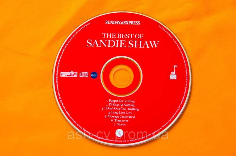 Музичний диск CD. SANDIE SHAW (2cd) - фото фото фото 6