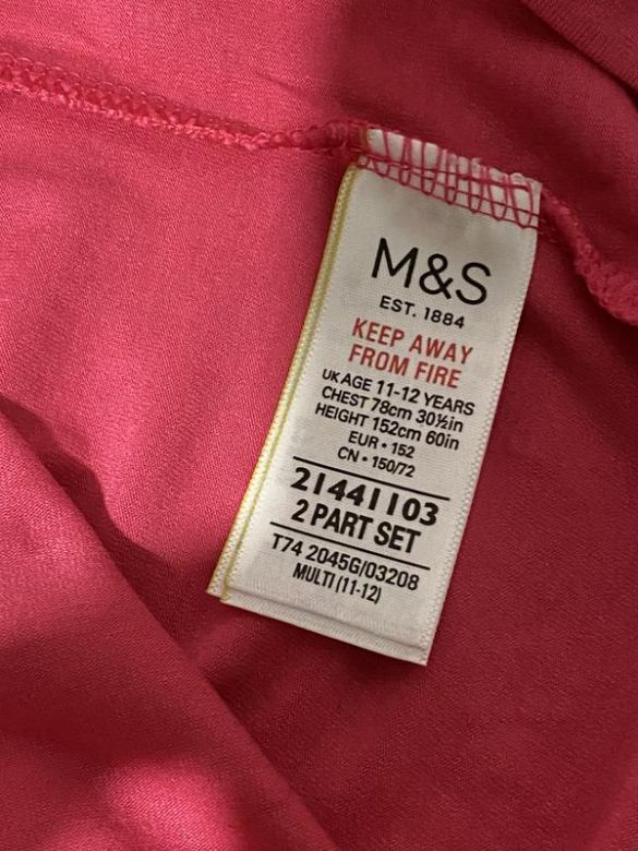 Рожевий лонгслів кофточка marks &amp;amp;amp; spencer (no95) - фото фото фото 5