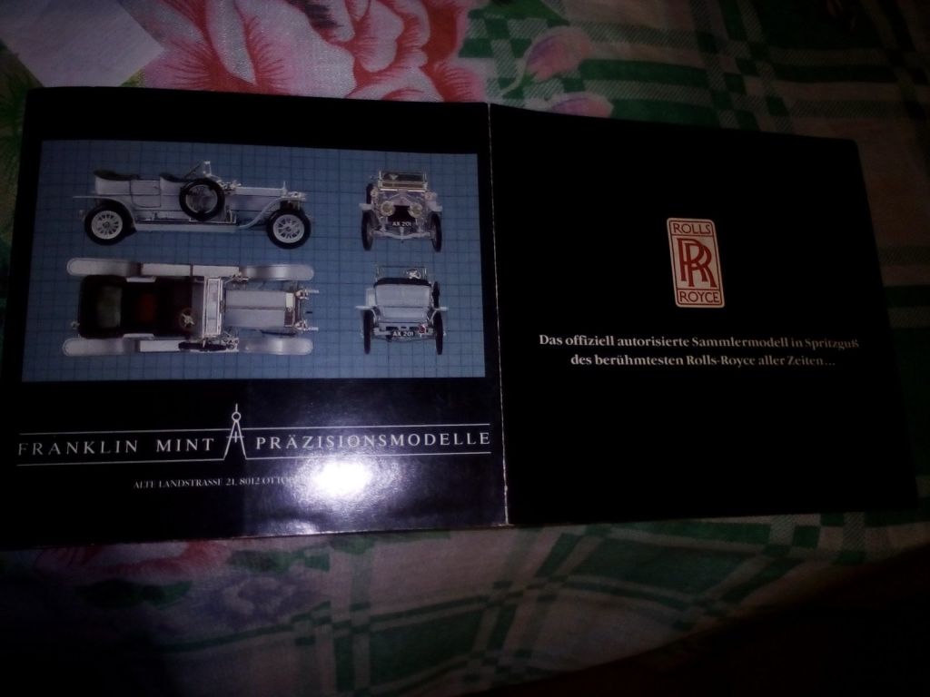 Rolls Royce Silver Ghost 1907 by Franklin Mint  1:43 - фото фото фото 11