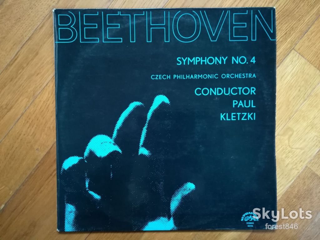 Ludwig van Beethoven-Symphony № 4  (лам. конв.)-NM, Чехословакия - фото фото фото 0