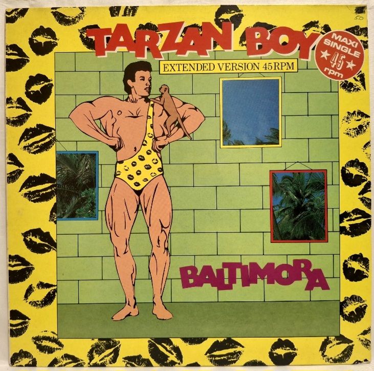 Baltimora - Tarzan Boy - 1985.  (EP) 12. Vinyl. Пластинка. EEC. - фото фото фото 0