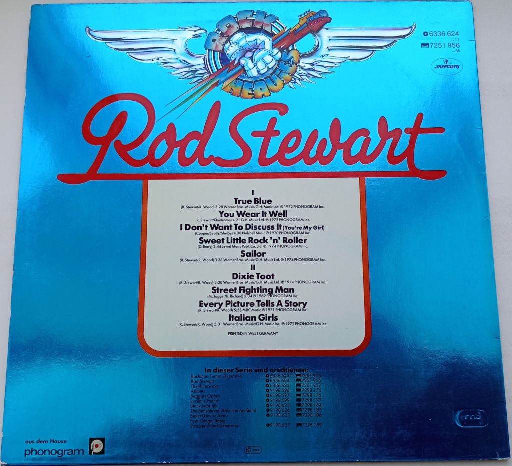ROD STEWART Rock Heavies LP EX - фото фото фото 1