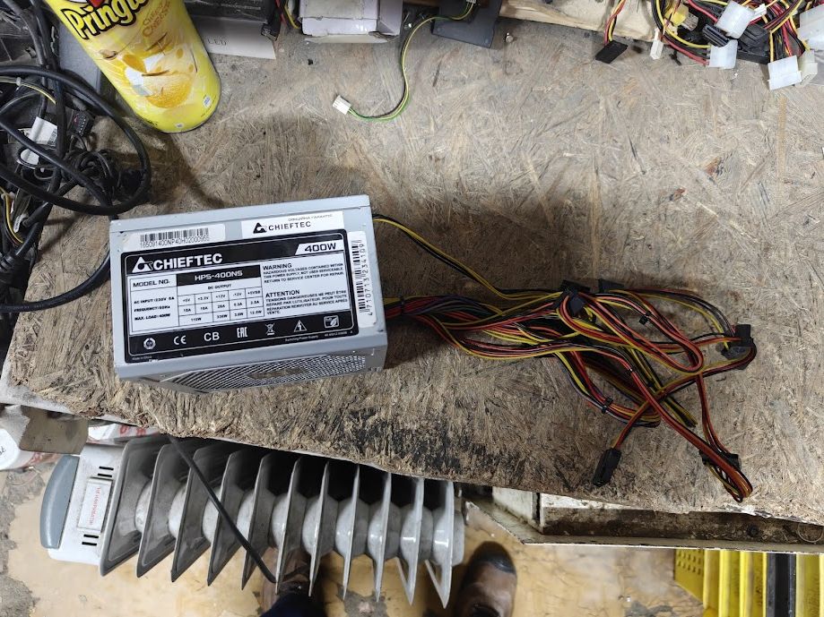 Брендовый блок питания БП Chieftec HPS-400NS 400W / 400Вт № 260603100 - фото фото фото 0