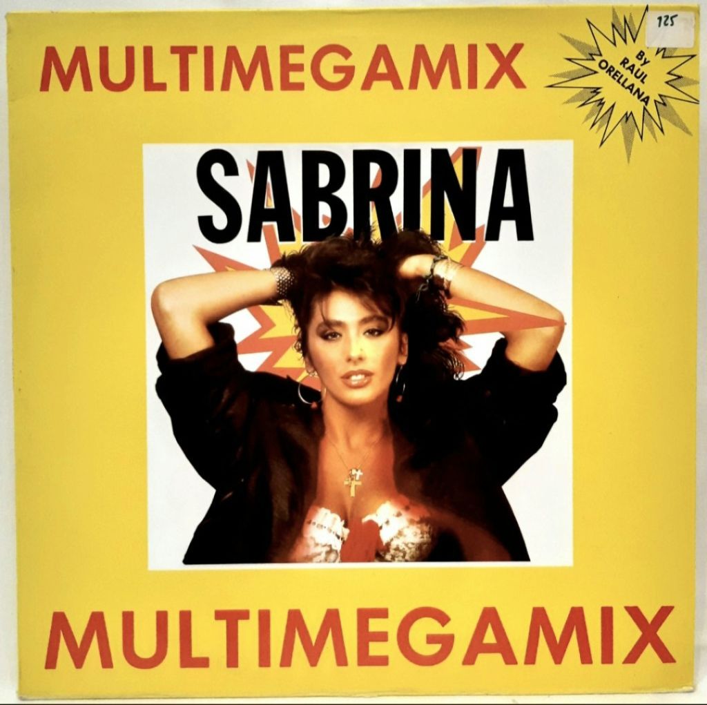 Sabrina - Multimegamix - 1988.  (EP). 12. Vinyl. Пластинка. Spain. - фото фото фото 0