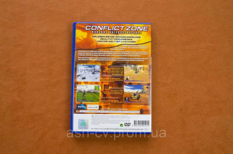 Диск для Playstation 2, гра Conflict Zone - фото фото фото 2