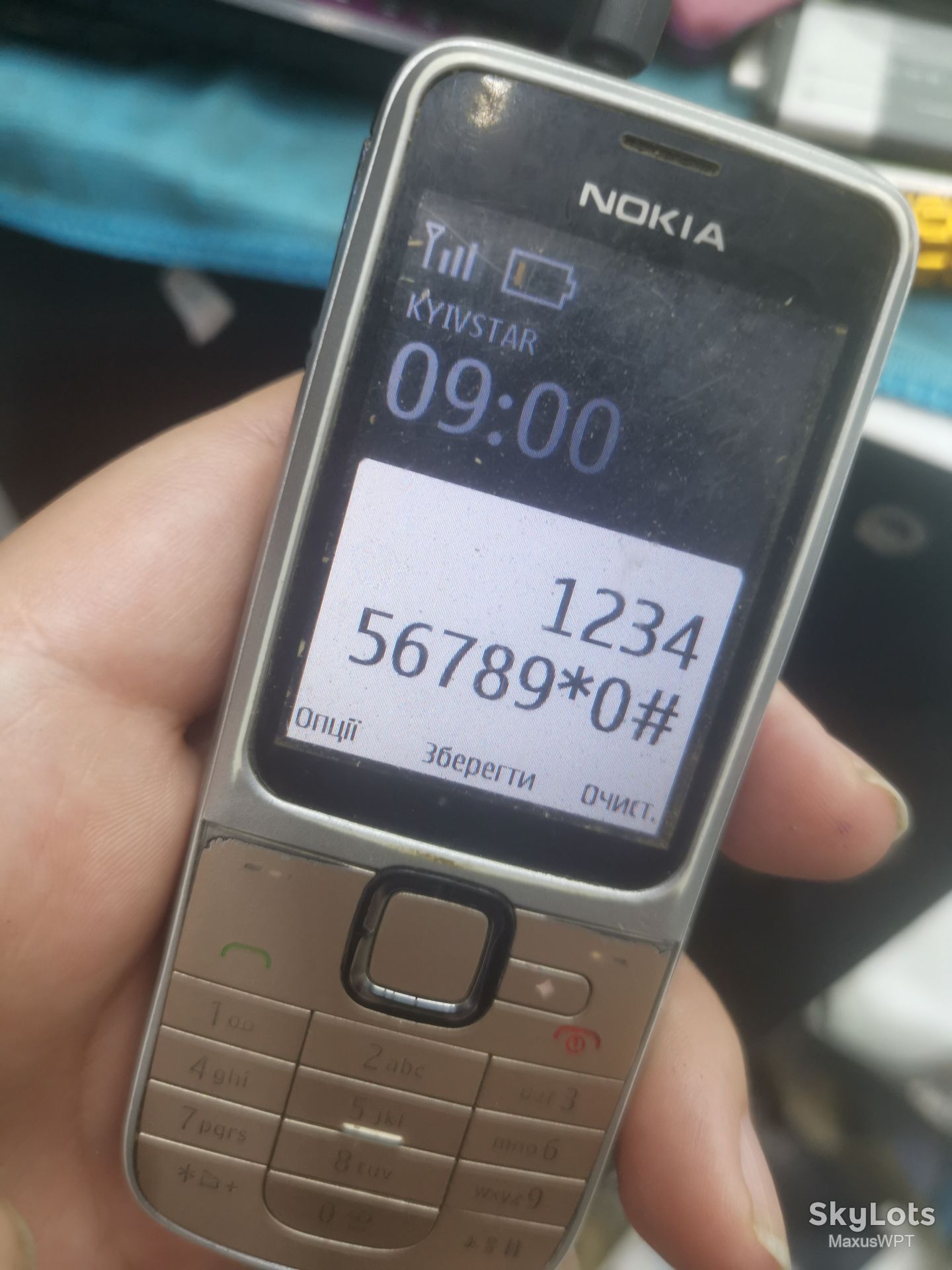 #826 Sklad Nokia 2710C-2 2710 silver - фото фото фото 1