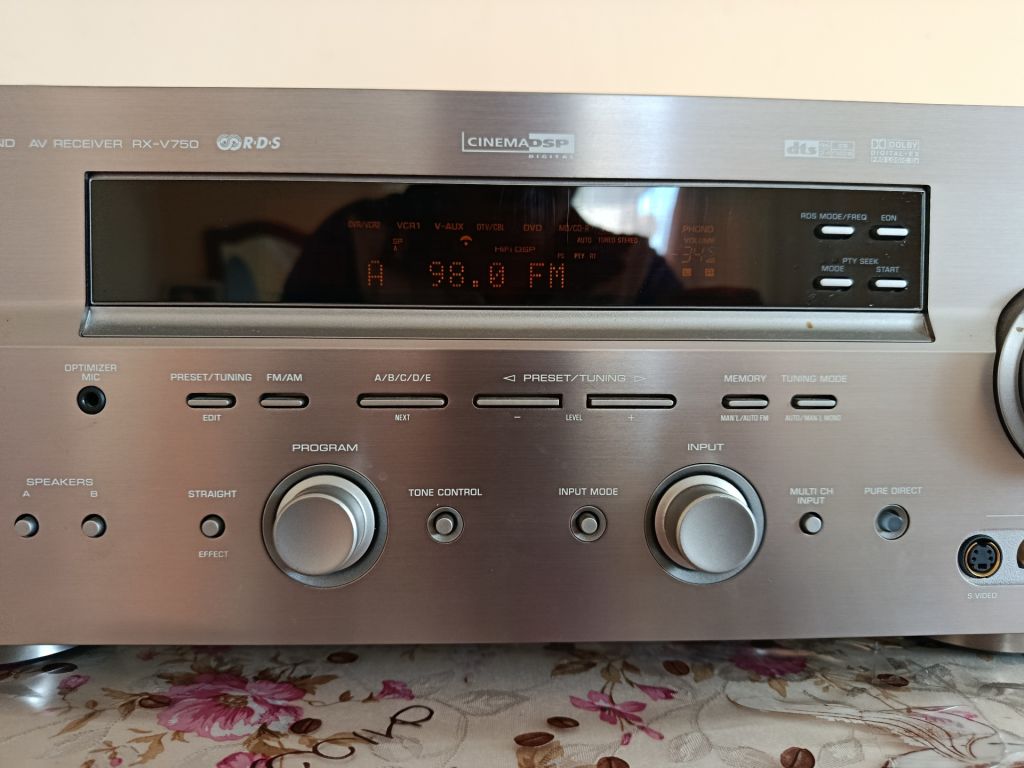 Ресівер YAMAHA RX-V750 - фото фото фото 4