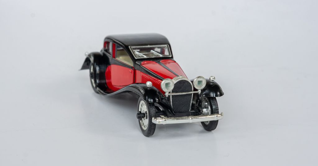 1:43 Bugatti Royale T50 1932 red-black, RIO #48 Italy - фото фото фото 4