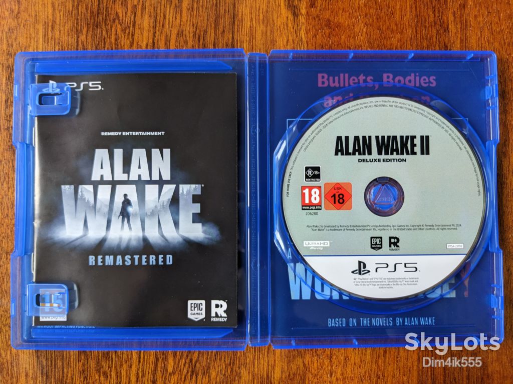 Диск с игрой Alan Wake 2 Sony PlayStation 5 - фото фото фото 2