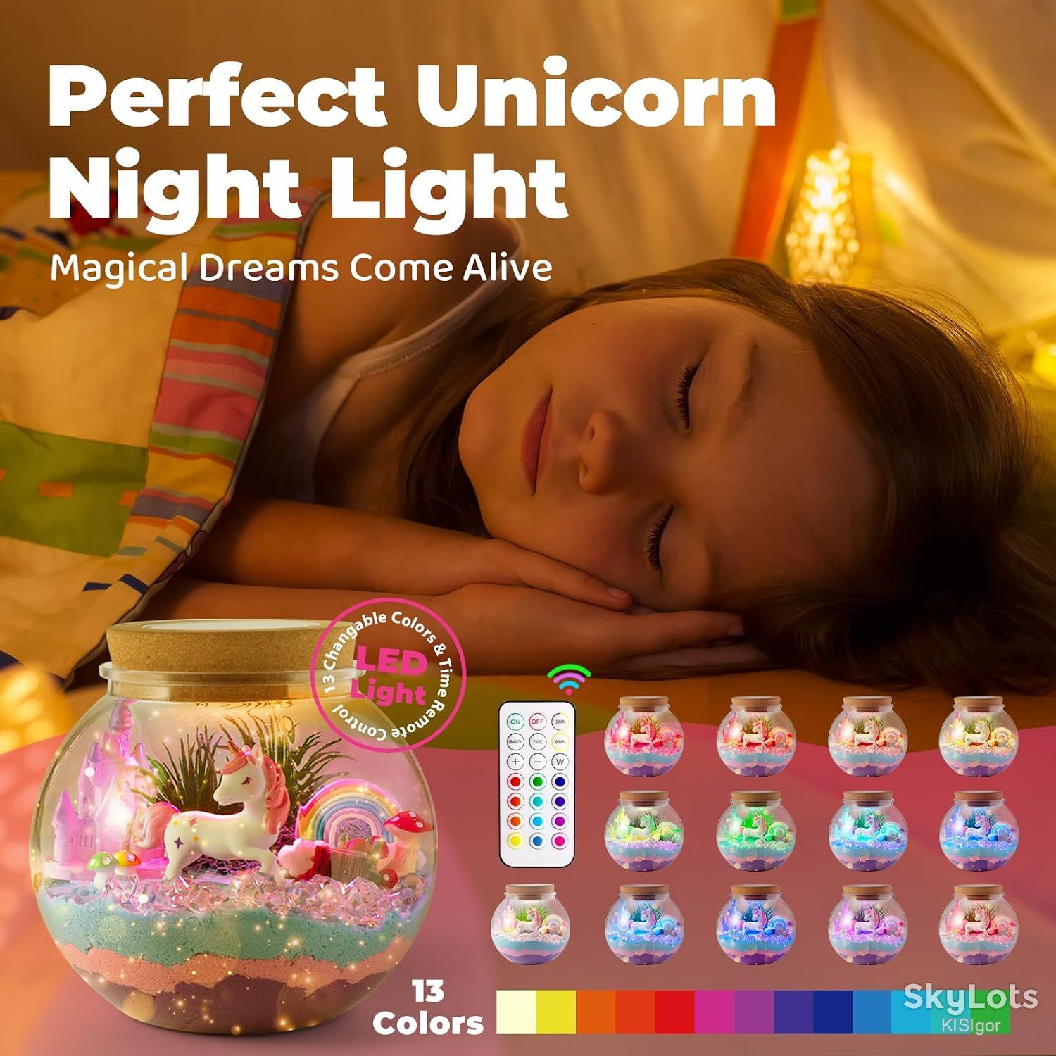 Дитячий творчий набір Unicorn Terrarium Kit *79151 - фото фото фото 2