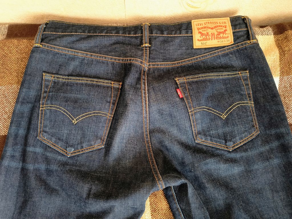 Джинси Levi's 501 - фото фото фото 4