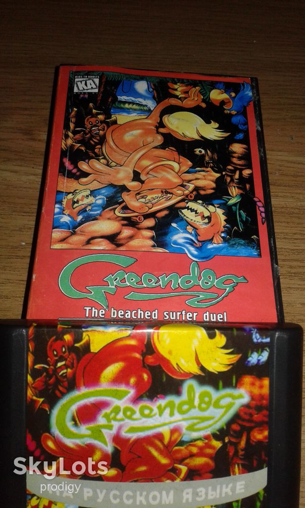 картридж на Sega Mega Drive 2 Greendog      (русская версия) - фото фото фото 0