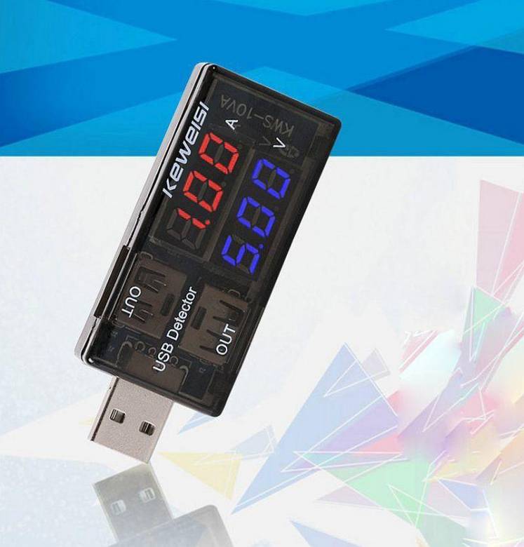Usb тестер Keweisi Kws-10Va - фото фото фото 4