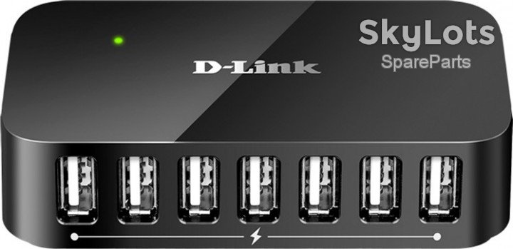 USB хаб D-Link DUB-H7 7port USB2.0 - фото фото фото 1