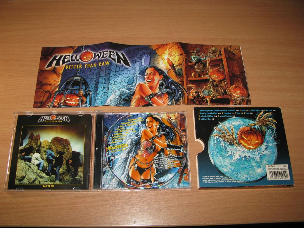 HELLOWEEN - Better Than Raw  (1998 Raw Power UK 1st press) - фото фото фото 1