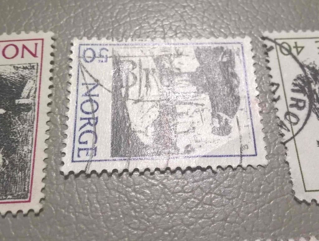 Норвегия Искусство 1971 - фото фото фото 1