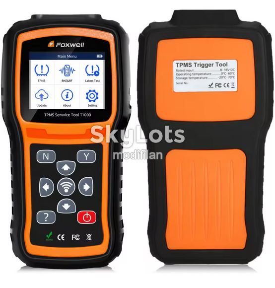 Сканер програматор датчиків TPMS Foxwell T1000  (315 та 433,92 МГц) - фото фото фото 3