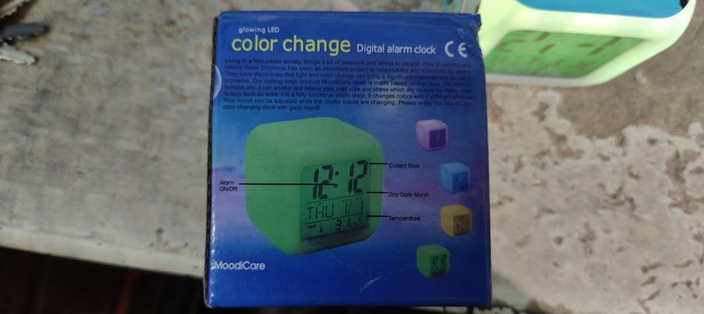 Часы настольные Moodicare Digital Alarm Clock № 24160523 - фото фото фото 2