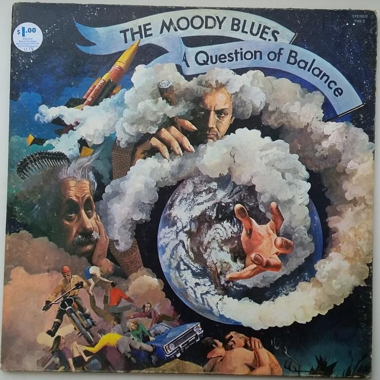 THE MOODY BLUES A Question Of Balance LP VG/VG- - фото фото фото 0