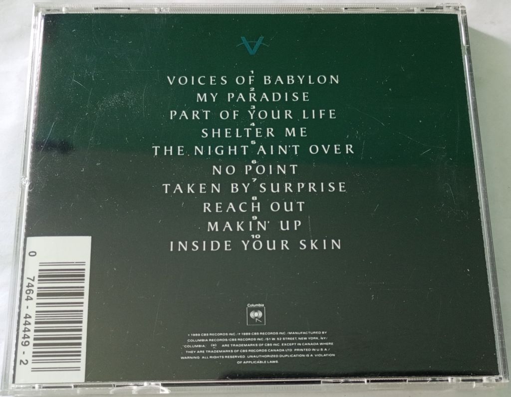 THE OUTFIELD Voices Of Babylon CD US - фото фото фото 2